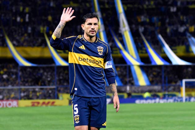 Futbol, Boca Juniors vs OHiggins Copa Sudamericana 2026. El jugador de Boca Juniors, Leandro Paredes, durante el partido de playoffs de la Copa Sudamericana contra OHiggins realizado en el Estadio La Bombonera de Buenos Aires, Argentina. 23 7 2026 Fotobaires Photosport Football, Boca Juniors vs OHiggins 2026 Copa Sudamericana Boca Juniors player, Leandro Paredes, during a Copa sudamericana playoffs match against OHiggins held at Estadio La Bombonera in Buenos Aires, Argentina. 23 7 2026 Fotobaires Photosport Boca Juniors vs OHiggins, Copa Sudamericana 2026 