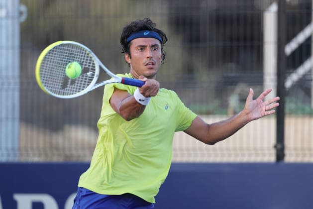 Tennis, ATP tournament in Los Cabos, training
