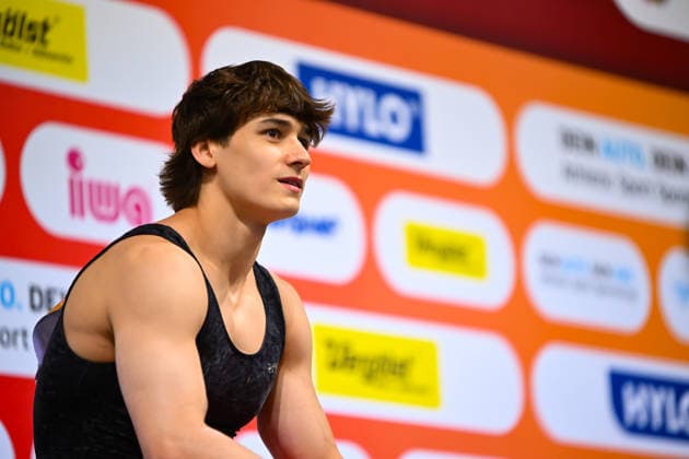 Timo Eder (MTV 1846 Ludwigsburg) DIE FINALS 2026 - Deutsche Meisterschaften Geraeteturnen Mehrkampf Maenner 23.07.2026 DIE FINALS 2026 - Deutsche Meisterschaften Geraeteturnen Mehrkampf Maenner, 23.07.2026 Hannover *** Timo Eder MTV 1846 Ludwigsburg THE FINALS 2026 German Artistic Gymnastics Championships Men s All-Around July 23, 2026 THE FINALS 2026 German Artistic Gymnastics Championships Men s All-Around, July 23, 2026, Hanover Copyright: xEibner-Pressefoto xHoepnerx EP_PHR