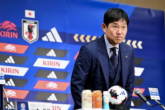 Hajime Moriyasu (JPN), JULY 24, 2026 - Football Soccer : Hajime Moriyasu head coach attends a press conference, PK, Pressekonferenz in Tokyo, Japan. Noxthirdxpartyxsales  aflo_338953074 KenjiroxMatsuox