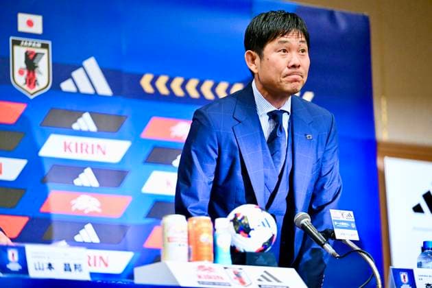 Hajime Moriyasu (JPN), JULY 24, 2026 - Football Soccer : Hajime Moriyasu head coach attends a press conference, PK, Pressekonferenz in Tokyo, Japan. Noxthirdxpartyxsales  aflo_338954115 KenjiroxMatsuox