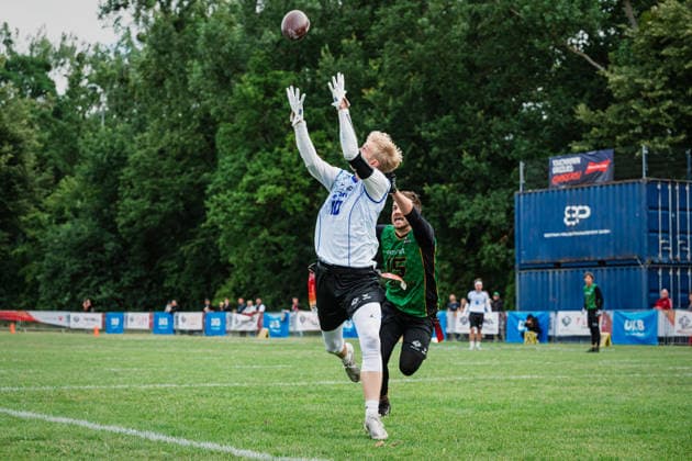 Die Finals 2026 - Flag Football, 24.07.2026 Flemming Klein (Kelkheim Lizzards, 10), ; Die Finals 2026 - Flag Football, Halbfinale am 25.07.2026 im Erika-Fisch-Stadion, Hannover***No image usage outside of Finland*** *** The 2026 Flag Football Finals, July 24, 2026: Flemming Klein Kelkheim Lizzards, 10; The 2026 Flag Football Finals, Semifinals on July 25, 2026, at Erika Fisch Stadium, Hanover***No image usage outside of Finland*** Copyright: xBEAUTIFULxSPORTS Tonhäuserx