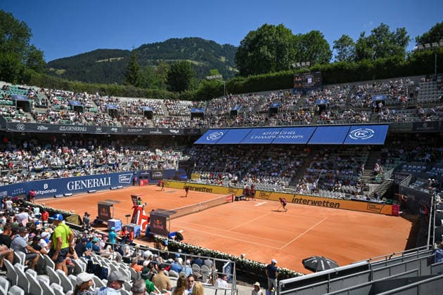 TENNIS - ATP, Tennis Herren Generali Open 2026 KITZBUEHEL,AUSTRIA,24.JUL.26 - TENNIS - ATP World Tour, Generali Open. Image shows an overview of the Center Court.  GEPAxpictures xDanielxSchoenherr