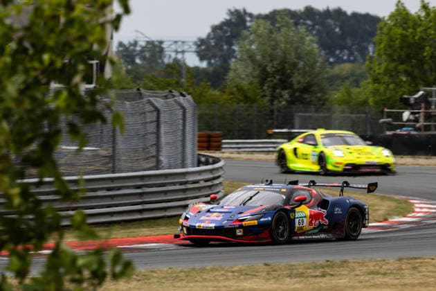 GER, DTM, 9. & 10. Lauf, Motorsport Arena Oschersleben 24.07.2026, Motorsport Arena, Oschersleben, GER, DTM, 9. & 10. Lauf, Motorsport Arena Oschersleben Thierry Vermeulen, Emil Frey Racing Ferrari 296 GT3 Evo Â Foto: Alexander Trienitz Oschersleben Motorsport Arena Sachsen-Anhalt Deutschland *** GER, DTM, Round 9 of 10, Motorsport Arena Oschersleben, July 24, 2026, Motorsport Arena, Oschersleben, GER, DTM, Round 9 of 10, Motorsport Arena Oschersleben Thierry Vermeulen, Emil Frey Racing Ferrari 296 GT3 Evo Photo by Alexander Trienitz Oschersleben Motorsport Arena Saxony-Anhalt Germany