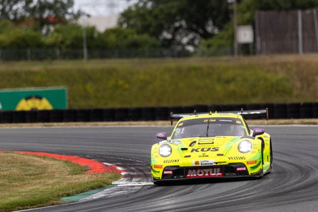 GER, DTM, 9. & 10. Lauf, Motorsport Arena Oschersleben 24.07.2026, Motorsport Arena, Oschersleben, GER, DTM, 9. & 10. Lauf, Motorsport Arena Oschersleben Thomas Preining, Manthey Porsche 911 GT3 R Evo Â Foto: Alexander Trienitz Oschersleben Motorsport Arena Sachsen-Anhalt Deutschland *** GER, DTM, Round 9 of 10, Motorsport Arena Oschersleben, July 24, 2026, Motorsport Arena, Oschersleben, GER, DTM, Round 9 of 10, Motorsport Arena Oschersleben Thomas Preining, Manthey Porsche 911 GT3 R Evo Photo by Alexander Trienitz Oschersleben Motorsport Arena Saxony-Anhalt Germany