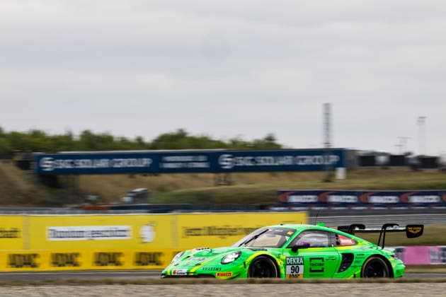 GER, DTM, 9. & 10. Lauf, Motorsport Arena Oschersleben 24.07.2026, Motorsport Arena, Oschersleben, GER, DTM, 9. & 10. Lauf, Motorsport Arena Oschersleben Ricardo Feller, Manthey Porsche 911 GT3 R Evo Â Foto: Alexander Trienitz Oschersleben Motorsport Arena Sachsen-Anhalt Deutschland *** GER, DTM, Round 9 of 10, Motorsport Arena Oschersleben, July 24, 2026, Motorsport Arena, Oschersleben, GER, DTM, Round 9 of 10, Motorsport Arena Oschersleben Ricardo Feller, Manthey Porsche 911 GT3 R Evo Photo by Alexander Trienitz Oschersleben Motorsport Arena Saxony-Anhalt Germany