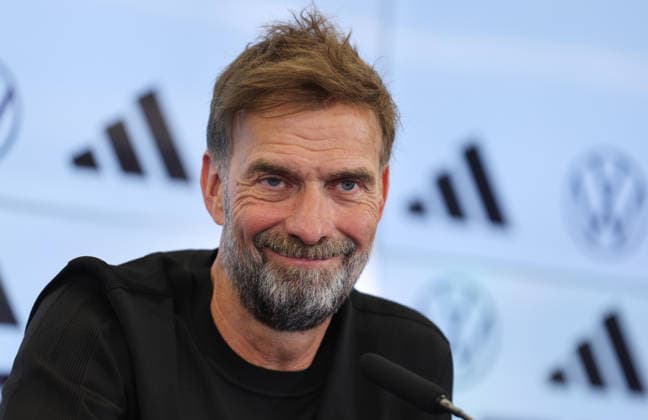 24.07.2026, Fussball DFB-Pressekonferenz, Vorstellung des neuen Bundestrainers Jürgen Klopp DFL DFB REGULATIONS PROHIBIT ANY USE OF PHOTOGRAPHS AS IMAGE SEQUENCES AND OR QUASI-VIDEO. xdcx *** July 24, 2026, DFB Soccer Press Conference, Introduction of the New National Team Coach Jürgen Klopp DFL DFB REGULATIONS PROHIBIT ANY USE OF PHOTOGRAPHS AS IMAGE SEQUENCES AND OR QUASI-VIDEO xdcx Copyright: HMBxMedia Claus