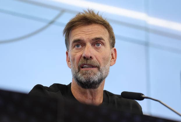 24.07.2026, Fussball DFB-Pressekonferenz, Vorstellung des neuen Bundestrainers Jürgen Klopp DFL DFB REGULATIONS PROHIBIT ANY USE OF PHOTOGRAPHS AS IMAGE SEQUENCES AND OR QUASI-VIDEO. xdcx *** July 24, 2026, DFB Soccer Press Conference, Introduction of the New National Team Coach Jürgen Klopp DFL DFB REGULATIONS PROHIBIT ANY USE OF PHOTOGRAPHS AS IMAGE SEQUENCES AND OR QUASI-VIDEO xdcx Copyright: HMBxMedia Claus