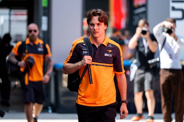 24.07.2026, HUN, Motorsport, FIA Formel 1 Weltmeisterschaft, Freies Training, Saison 2026, Hungaroring Budapest, Großer Preis von Ungarn Oscar Piastri ( McLaren Mastercard Formula 1 Team, Australien, 81 ) Mogyorod Hungaroring Pest Ungarn *** July 24, 2026, HUN, Motorsports, FIA Formula 1 World Championship, Free Practice, 2026 Season, Hungaroring Budapest, Hungarian Grand Prix, Oscar Piastri, McLaren Mastercard Formula 1 Team, Australia, 81 Mogyorod, Hungaroring, Pest, Hungary Copyright: xNordphotox xMemmlerx