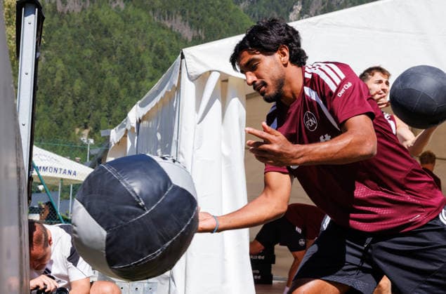 24.07.2026 - Fussball - 2. Fussball-Bundesliga - Saison 2026 2027 - 1. FC Nürnberg FCN Club - Trainingslager Sommer Sommertrainingslager Gais - Bruneck - Südtirol - Zink DaMa - xdaxmax - Rayan Ghrieb (7, 1. FC Nürnberg FCN ) mit Krafteinheit *** July 24, 2026 Soccer 2 Bundesliga 2026–2027 Season 1 FC Nuremberg (FCN) Club Summer Training Camp Summer Training Camp in Gais, Brunico, South Tyrol Zink DaMa xdaxmax Rayan Ghrieb 7, 1 FC Nuremberg (FCN) with strength training session