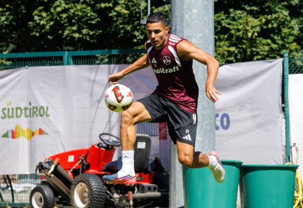 24.07.2026 - Fussball - 2. Fussball-Bundesliga - Saison 2026 2027 - 1. FC Nürnberg FCN Club - Trainingslager Sommer Sommertrainingslager Gais - Bruneck - Südtirol - Zink DaMa - xdaxmax - Ioannis Masouras (21, 1. FC Nürnberg FCN ) *** July 24, 2026 Soccer 2 Bundesliga 2026–2027 Season 1 FC Nuremberg (FCN) Club Summer Training Camp Summer Training Camp in Gais, Brunico, South Tyrol Zink DaMa xdaxmax Ioannis Masouras 21, 1 FC Nuremberg FCN
