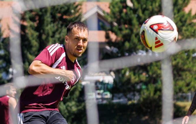 24.07.2026 - Fussball - 2. Fussball-Bundesliga - Saison 2026 2027 - 1. FC Nürnberg FCN Club - Trainingslager Sommer Sommertrainingslager Gais - Bruneck - Südtirol - Zink DaMa - xdaxmax - Julian Justvan (10, 1. FC Nürnberg FCN ) mit Torschuss *** July 24, 2026 Soccer 2 Bundesliga 2026–2027 Season 1 FC Nuremberg (FCN) Club Summer Training Camp Summer Training Camp in Gais, Brunico, South Tyrol Zink DaMa xdaxmax Julian Justvan 10, 1 FC Nuremberg (FCN) with a shot on goal