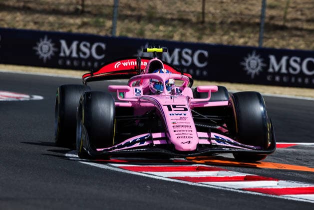 AUTO - FORMULA 2 2026 - BUDAPEST 15 DUNNE Alex (irl), Rodin Motorsport, Dallara F2 2024, action during the 9th round of the 2026 FIA Formula 2 Championship from July 24 to 26, 2026 on the Hungaroring, in Mogyorod near Budapest, Hungary -  Copyright: xXavixBonillax