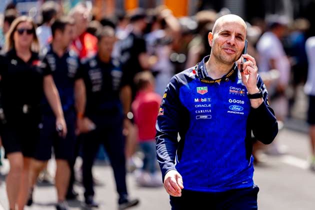 BUDAPEST - Gianpiero Lambiase, the regular engineer for Formula 1 driver Max Verstappen of Oracle Red Bull Racing, during the Formula 1 Hungary at the Hungaroring circuit on July 24, 2026 in Budapest, Hungary. (Photo by DeFodi Images) - *** BUDAPEST Gianpiero Lambiase, the regular engineer for Formula 1 driver Max Verstappen of Oracle Red Bull Racing, during the Formula 1 Hungarian Grand Prix at the Hungaroring circuit on July 24, 2026, in Budapest, Hungary. Photo by DeFodi Images