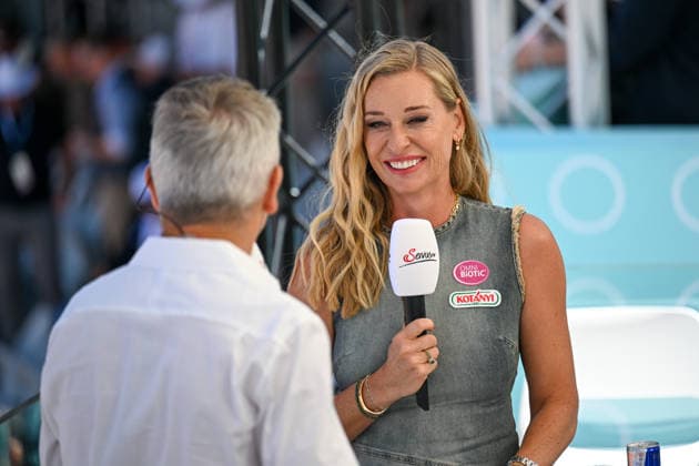 TENNIS - ATP, Tennis Herren Generali Open 2026 KITZBUEHEL,AUSTRIA,24.JUL.26 - TENNIS - ATP World Tour, Generali Open. Image shows Barbara Schett Eagle (Servus TV).  GEPAxpictures xDanielxSchoenherr