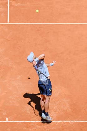 TENNIS - ATP, Tennis Herren Generali Open 2026 KITZBUEHEL,AUSTRIA,24.JUL.26 - TENNIS - ATP World Tour, Generali Open. Image shows Yannick Hanfmann (GER).  GEPAxpictures xDanielxSchoenherr