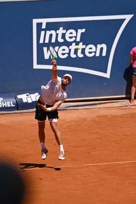 TENNIS - ATP, Tennis Herren Generali Open 2026 KITZBUEHEL,AUSTRIA,24.JUL.26 - TENNIS - ATP World Tour, Generali Open. Image shows Quentin Halys (FRA).  GEPAxpictures xDanielxSchoenherr