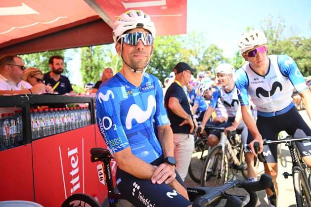 Tour de France 2026 Stage 19 ALPE D HUEZ, FRANCE - JULY 24 : Oliveira Nelson (POR) of Movistar Team during stage 19 of the 113rd edition of Tour de France an UCI World Tour 2.UWT cycling road race stage for Men Elite of 128 km with start in Gap and finish in Alpe d Huez on July 24, 2026 in Alpe d Huez, France, 24 07 2026 ( Motordriver Kurt Vandenborre - Alpe d Huez France  Copyright: xGvgx