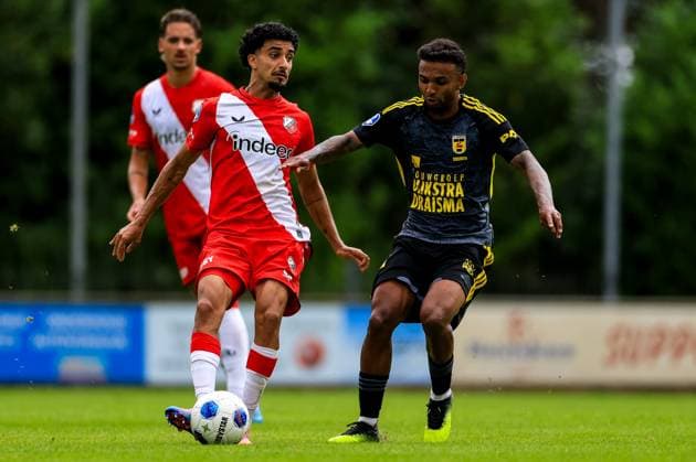 Football, friendly match, SC Cambuur v FC Utrecht