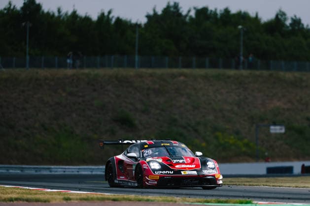 DTM, 9. + 10. Rennen Oschersleben 2026 29 Porsche 911 GT3 R (992), Land Motorsport: Bastian Buus - picture by Gruppe C Photography Oschersleben Oschersleben Sachsen-Anhalt Germany Copyright: xGruppexCxPhotographyx