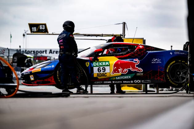 DTM, 9. + 10. Rennen Oschersleben 2026 69 Ferrari 296 GT3 EVO, EMIL FREY RACING: Thierry Vermeulen - picture by Gruppe C Photography Oschersleben Oschersleben Sachsen-Anhalt Germany Copyright: xGruppexCxPhotographyx