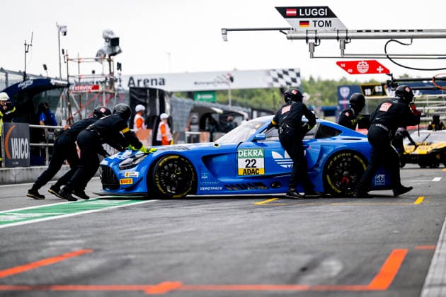 DTM, 9. + 10. Rennen Oschersleben 2026 22 Mercedes-AMG GT3 EVO, Landgraf Motorsport: Lucas Auer - picture by Gruppe C Photography Oschersleben Oschersleben Sachsen-Anhalt Germany Copyright: xGruppexCxPhotographyx
