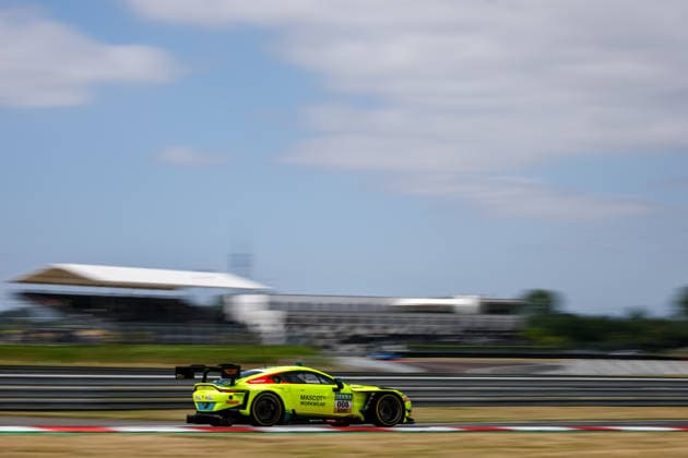 DTM, 9. + 10. Rennen Oschersleben 2026 8 Aston Martin Vantage AMR GT3 EVO, Comtoyou Racing: Nicolas Baert - picture by Gruppe C Photography Oschersleben Oschersleben Sachsen-Anhalt Germany Copyright: xGruppexCxPhotographyx