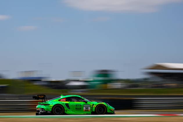 DTM, 9. + 10. Rennen Oschersleben 2026 90 Porsche 911 GT3 R (992), Manthey: Ricardo Feller - picture by Gruppe C Photography Oschersleben Oschersleben Sachsen-Anhalt Germany Copyright: xGruppexCxPhotographyx