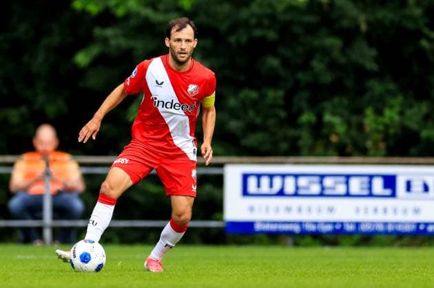EPE , 24-07-2026 , Sportpark Ericaweg , season 2026 2027 , Dutch pre-season football , friendly match between SC Cambuur and FC Utrecht , picture shows FC Utrecht player Joris van Overeem Cambuur - Utrecht  x205177700x Copyright: