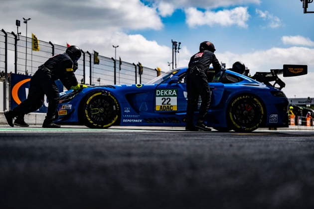 DTM, 9. + 10. Rennen Oschersleben 2026 22 Mercedes-AMG GT3 EVO, Landgraf Motorsport: Lucas Auer - picture by Gruppe C Photography Oschersleben Oschersleben Sachsen-Anhalt Germany Copyright: xGruppexCxPhotographyx
