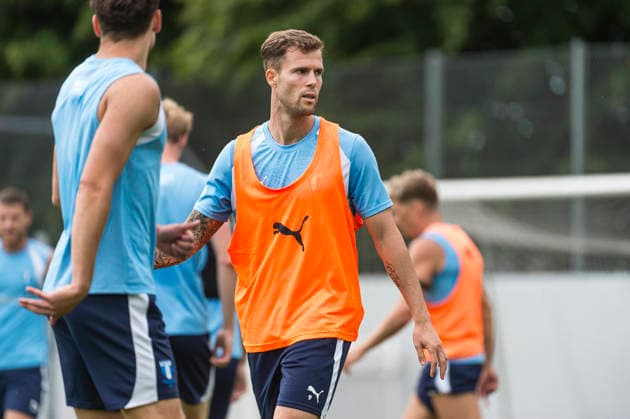 260724 Diego Garcia under en träning med Malmö FF den 24 juli 2026 i Malmö. *** 260724 Diego Garcia during a training session with Malmö FF on July 24, 2026, in Malmö  Copyright: CHRISTIANxÖRNBERG BB260724CO057