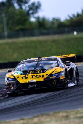 DTM, 9. + 10. Rennen Oschersleben 2026 63 Lamborghini Temerario GT3, GRT Grasser-Racing-Team: Mirko Bortolotti - picture by Gruppe C Photography Oschersleben Oschersleben Sachsen-Anhalt Germany Copyright: xGruppexCxPhotographyx