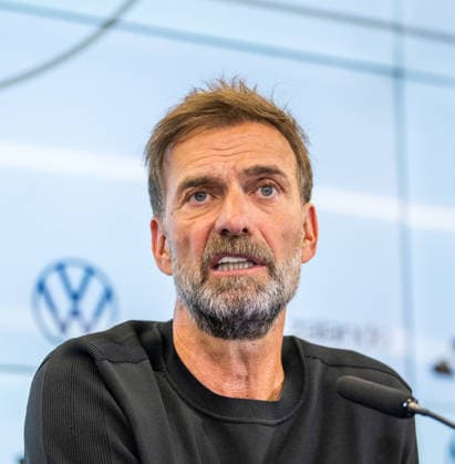 24.07.2026, xfux, Fussball DFB Deutsche Fussball Nationalmannschaft - Pressekonferenz zur Vorstellung von Juergen Jürgen Klopp als Trainer Bundestrainer, v.l. Trainer Juergen Jürgen Nobert Klopp (Deutsche Fussball Nationalmannschaft DFB) Frankfurt am Main *** July 24, 2026, xfux, Soccer, DFB, German National Soccer Team, Press conference to introduce Juergen Jürgen Klopp as head coach, from left: Coach Juergen Jürgen Norbert Klopp, German National Soccer Team, DFB, Frankfurt am Main