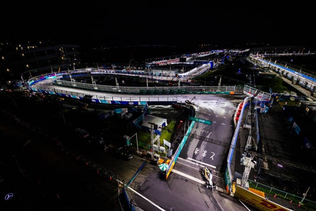 2026 FORMULA E TOKYO ePRIX 13 DA COSTA Antonio Felix (prt), Jaguar TCS Racing, Jaguar I-Type 7, action during the Tokyo ePrix, 14th and 15th round of the 2025-26 ABB FIA Formula E World Championship, WM, Weltmeisterschaft on the Tokyo Street Circuit from July 24 to 26, 2026 in Tokyo, Japan - TokyoJapan  Copyright: xBastienxRouxx