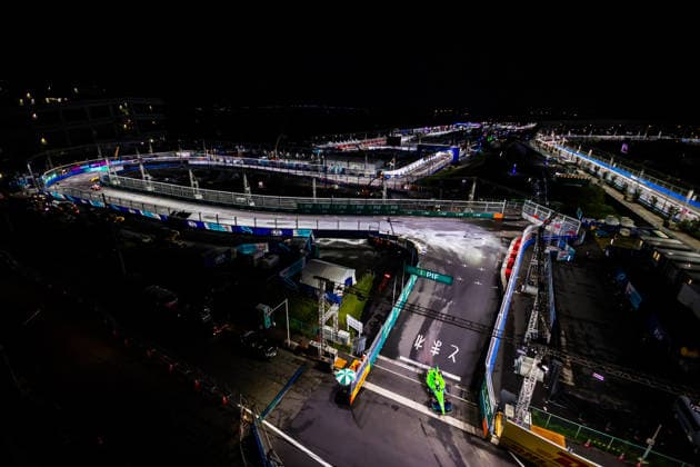 2026 FORMULA E TOKYO ePRIX 14 ERIKSSON Joel (swe), Envision Racing, Jaguar I-Type 7, action during the Tokyo ePrix, 14th and 15th round of the 2025-26 ABB FIA Formula E World Championship, WM, Weltmeisterschaft on the Tokyo Street Circuit from July 24 to 26, 2026 in Tokyo, Japan - TokyoJapan  Copyright: xBastienxRouxx