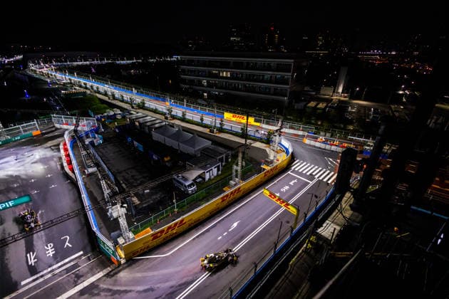 2026 FORMULA E TOKYO ePRIX 77 BARNARD Taylor (gbr), DS Penske, DS E-Tense FE25, action during the Tokyo ePrix, 14th and 15th round of the 2025-26 ABB FIA Formula E World Championship, WM, Weltmeisterschaft on the Tokyo Street Circuit from July 24 to 26, 2026 in Tokyo, Japan - TokyoJapan  Copyright: xBastienxRouxx