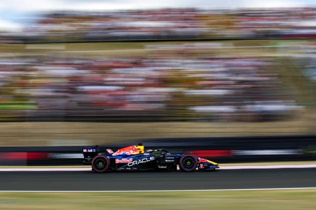 F1 - HUNGARIAN GRAND PRIX 2026 03 VERSTAPPEN Max (nld), Red Bull Racing Ford RB22, action during the Formula 1 Hungarian Grand Prix 2026, 11th round of the 2026 Formula One World Championship, WM, Weltmeisterschaft from July 24 to 26, 2026 on the Hungaroring, in Mogyorod near Budapest, Hungary -  Copyright: xEricxAlonsox
