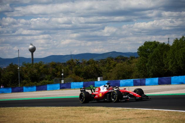 F1 - HUNGARIAN GRAND PRIX 2026 16 LECLERC Charles (mco), Scuderia Ferrari SF-26, action during the Formula 1 Hungarian Grand Prix 2026, 11th round of the 2026 Formula One World Championship, WM, Weltmeisterschaft from July 24 to 26, 2026 on the Hungaroring, in Mogyorod near Budapest, Hungary -  Copyright: xXavixBonillax