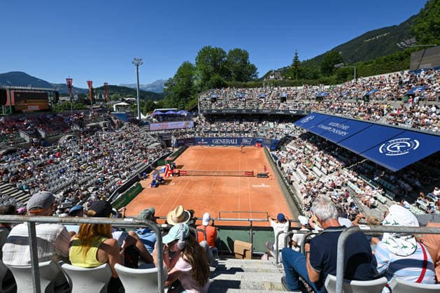 TENNIS - ATP, Tennis Herren Generali Open 2026 KITZBUEHEL,AUSTRIA,24.JUL.26 - TENNIS - ATP World Tour, Generali Open. Image shows an overview of the Center Court.  GEPAxpictures xDanielxSchoenherr