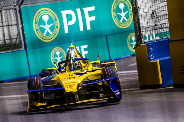 2026 FORMULA E TOKYO ePRIX 11 DI GRASSI Lucas (bra), Lola Yamaha ABT Formula E Team, Lola T002, action during the Tokyo ePrix, 14th and 15th round of the 2025-26 ABB FIA Formula E World Championship, WM, Weltmeisterschaft on the Tokyo Street Circuit from July 24 to 26, 2026 in Tokyo, Japan - TokyoJapan  Copyright: xBastienxRouxx