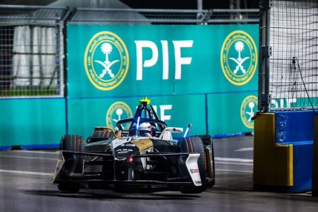 2026 FORMULA E TOKYO ePRIX 13 DA COSTA Antonio Felix (prt), Jaguar TCS Racing, Jaguar I-Type 7, action during the Tokyo ePrix, 14th and 15th round of the 2025-26 ABB FIA Formula E World Championship, WM, Weltmeisterschaft on the Tokyo Street Circuit from July 24 to 26, 2026 in Tokyo, Japan - TokyoJapan  Copyright: xBastienxRouxx