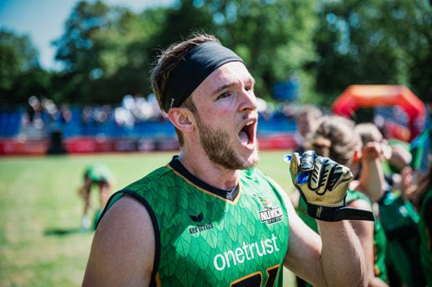 Die Finals 2026 - Flag Football, 24.07.2026 Die Munich Spatzen sind deutscher Meister; Die Finals 2026 - Flag Football, Finale am 24.07.2026 im Erika-Fisch-Stadion, Hannover *** The 2026 Flag Football Finals, July 24, 2026: The Munich Spatzen are German champions. The 2026 Flag Football Finals, Final on July 24, 2026, at Erika Fisch Stadium, Hanover Copyright: xBEAUTIFULxSPORTS Tonhäuserx