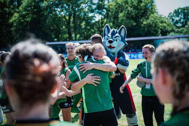 Die Finals 2026 - Flag Football, 24.07.2026 Die Munich Spatzen sind deutscher Meister; Die Finals 2026 - Flag Football, Finale am 24.07.2026 im Erika-Fisch-Stadion, Hannover *** The 2026 Flag Football Finals, July 24, 2026: The Munich Spatzen are German champions. The 2026 Flag Football Finals, Final on July 24, 2026, at Erika Fisch Stadium, Hanover Copyright: xBEAUTIFULxSPORTS Tonhäuserx