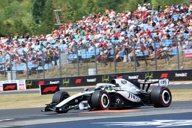 F1 Hungarian Gran Prix Sergio Perez of Cadillac F1 Team on track during free practice 1 ahead of the F1 Grand Prix of Hungary at Hungaroring on July 24, 2026 in Mogyorod, Hungary. Mogyorod Hungaroring Hungary Copyright: xMarcoxCanonierox