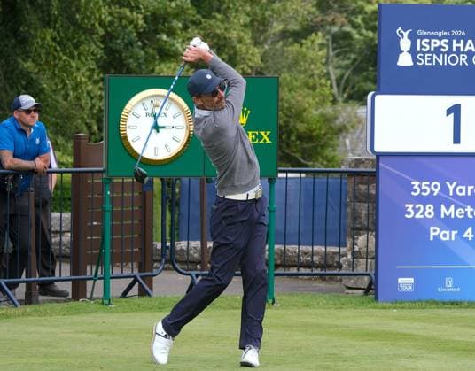 Golf, Senior Open Championship at Gleneagles