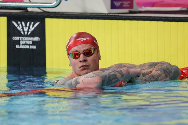 July 24, 2026, Glasgow, Scotland, Great Britain: ADAM RAMSAY-PEATY of England in the Men s 100m Breaststroke Heats of the Commonwealth Games Glasgow 2026 at the Tollcross International Swimming Centre in Glasgow, Scotland. ADAM won Heat 6 in 59.46 sec and advances to the semi-finals. Glasgow Great Britain - ZUMAc179 0862611699st Copyright: xMickaelxChavetx