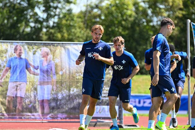 24.07.2026, Bad Wörishofen, Deutschland. 2. Bundesliga: Der SV Darmstadt 98 absolviert das Abschlusstraining im Sommertrainingslager vor dem Testspiel. Lars Kehl (SV Darmstadt 98) *** July 24, 2026, Bad Wörishofen, Germany, 2. Bundesliga: SV Darmstadt 98 completes its final training session at summer training camp ahead of the friendly match. Lars Kehl, SV Darmstadt 98
