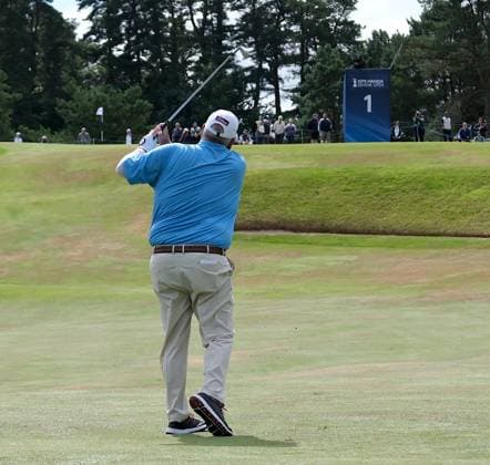 Golf, Senior Open Championship at Gleneagles