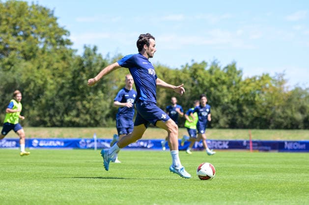 24.07.2026, Bad Wörishofen, Deutschland. 2. Bundesliga: Der SV Darmstadt 98 absolviert das Abschlusstraining im Sommertrainingslager vor dem Testspiel. Christopher Lannert (SV Darmstadt 98) *** July 24, 2026, Bad Wörishofen, Germany, 2. Bundesliga: SV Darmstadt 98 holds its final training session at summer training camp ahead of the friendly match. Christopher Lannert, SV Darmstadt 98