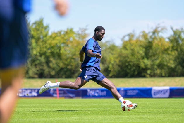 24.07.2026, Bad Wörishofen, Deutschland. 2. Bundesliga: Der SV Darmstadt 98 absolviert das Abschlusstraining im Sommertrainingslager vor dem Testspiel. Patric Pfeiffer (SV Darmstadt 98) *** July 24, 2026, Bad Wörishofen, Germany, 2. Bundesliga: SV Darmstadt 98 completes its final training session at summer training camp ahead of the friendly match. Patric Pfeiffer, SV Darmstadt 98